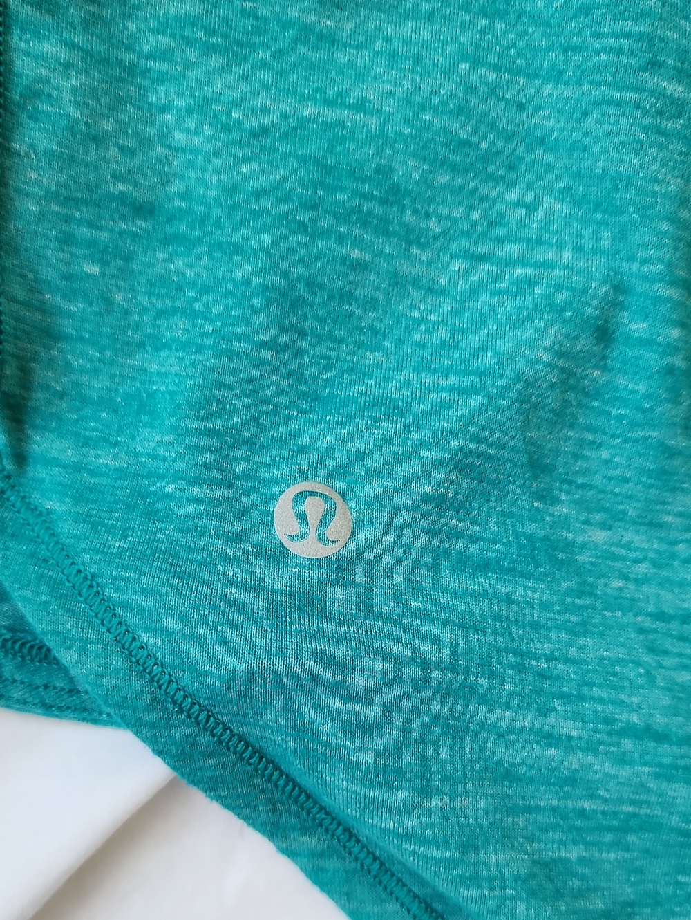 Lululrmon Size 4Women’s Teal Strappy Tank Top Built In Bra - Picture 2 of 5